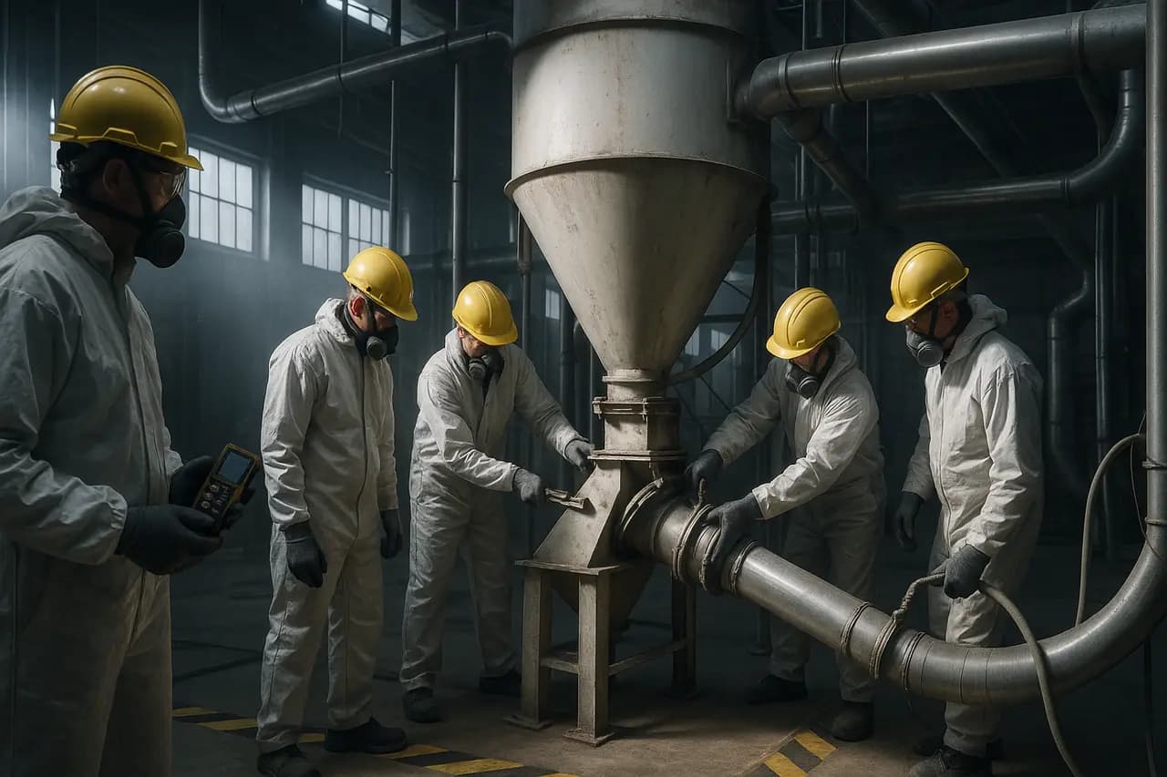 ATEX & Explosionsschutz bei Demontage und Relokation