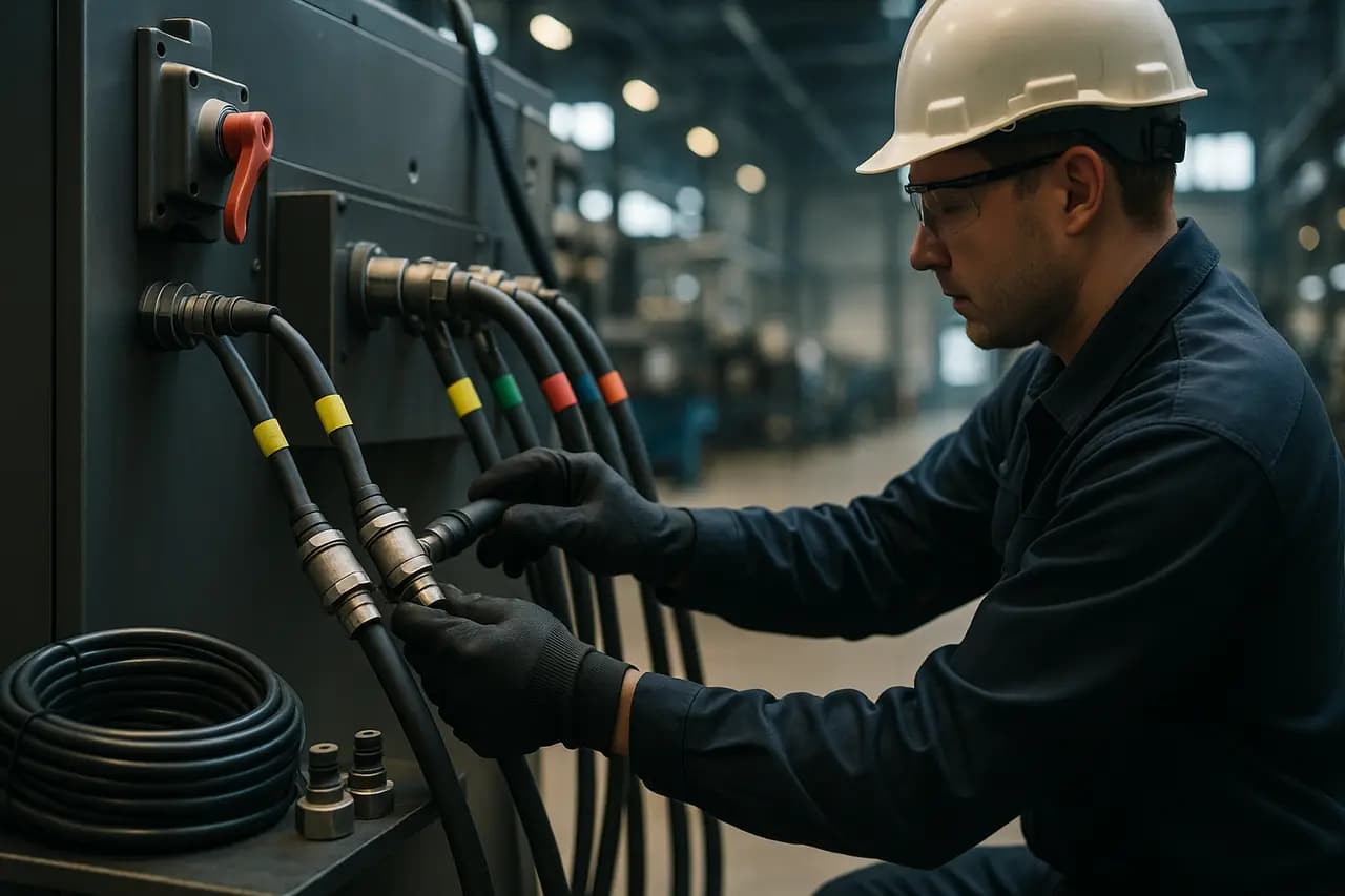 Disconnecting & Reconnecting Utilities During a Machine Move