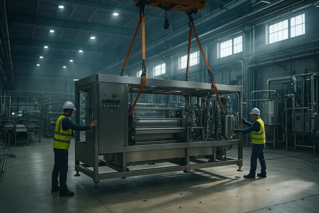 Instalacja maszyn pod klucz czy etapami: co wybrać?