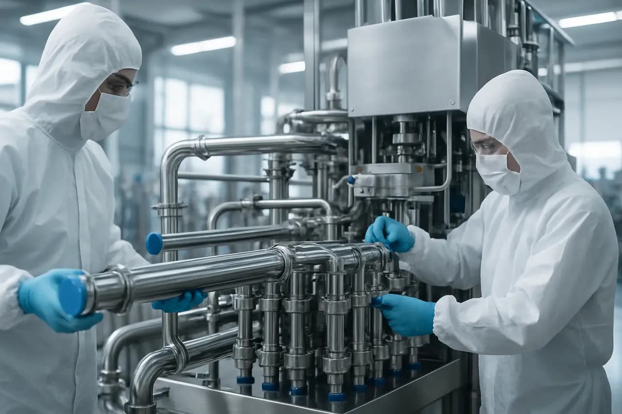 Relocating Aseptic Food & Beverage Lines Without Losing Hygiene