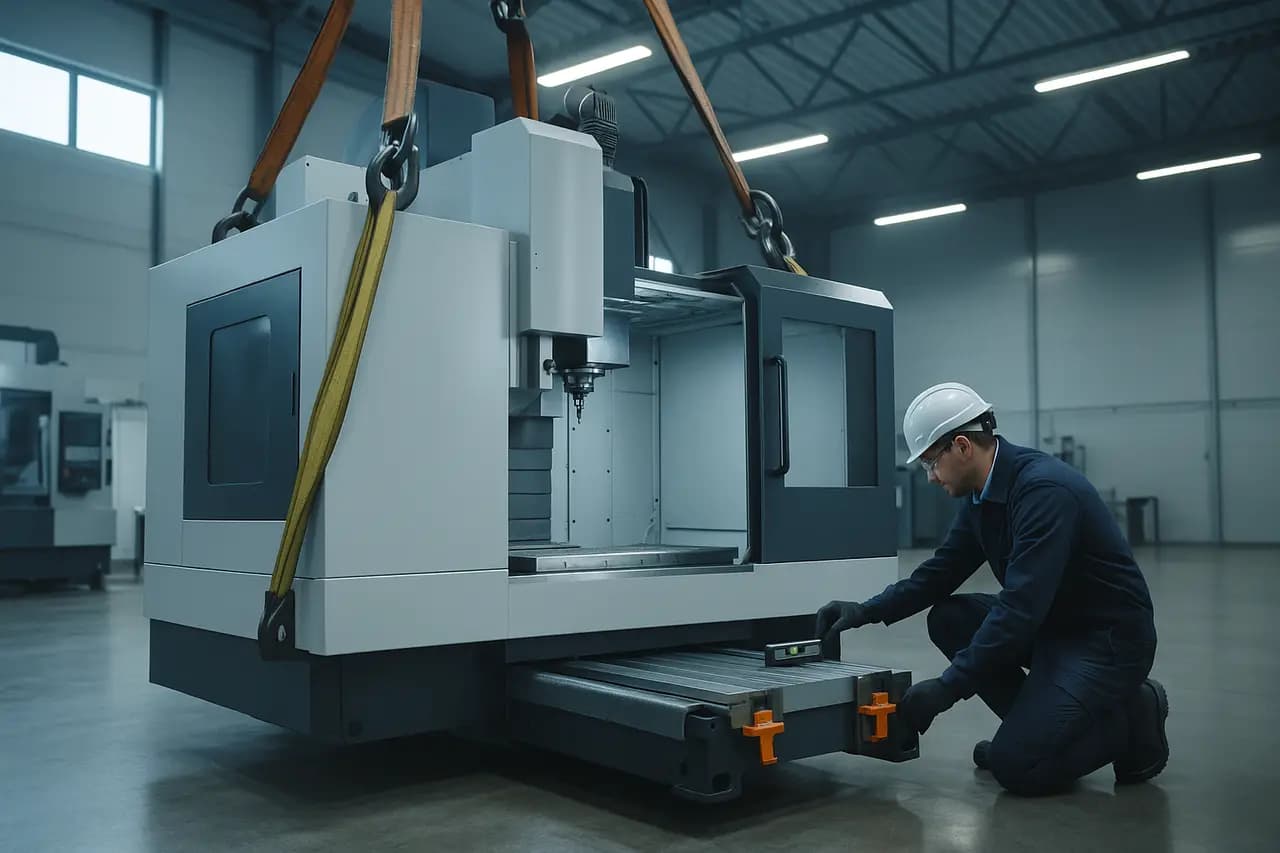 Relocating CNC & Precision Machines Without Losing Accuracy