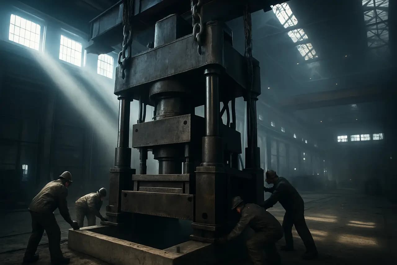 Relokacja pras hydraulicznych i mechanicznych: przewodnik