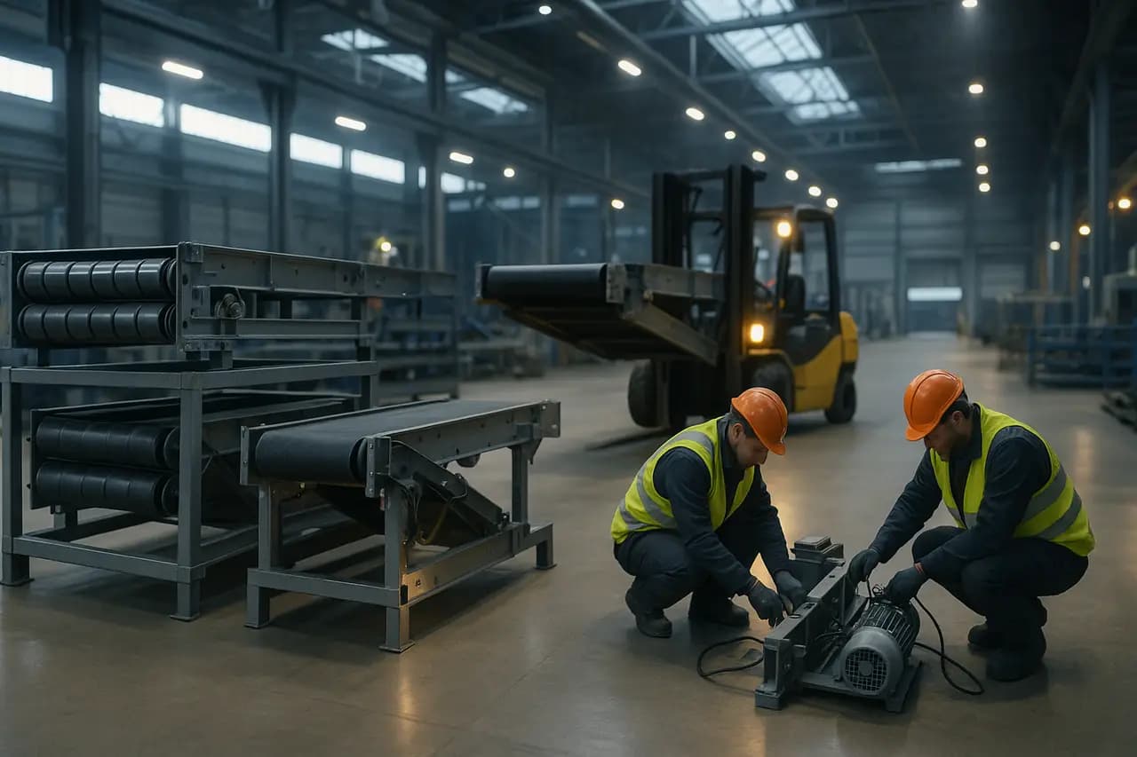 Relokacja przenośników i systemów transportu wewnątrzzakładowego