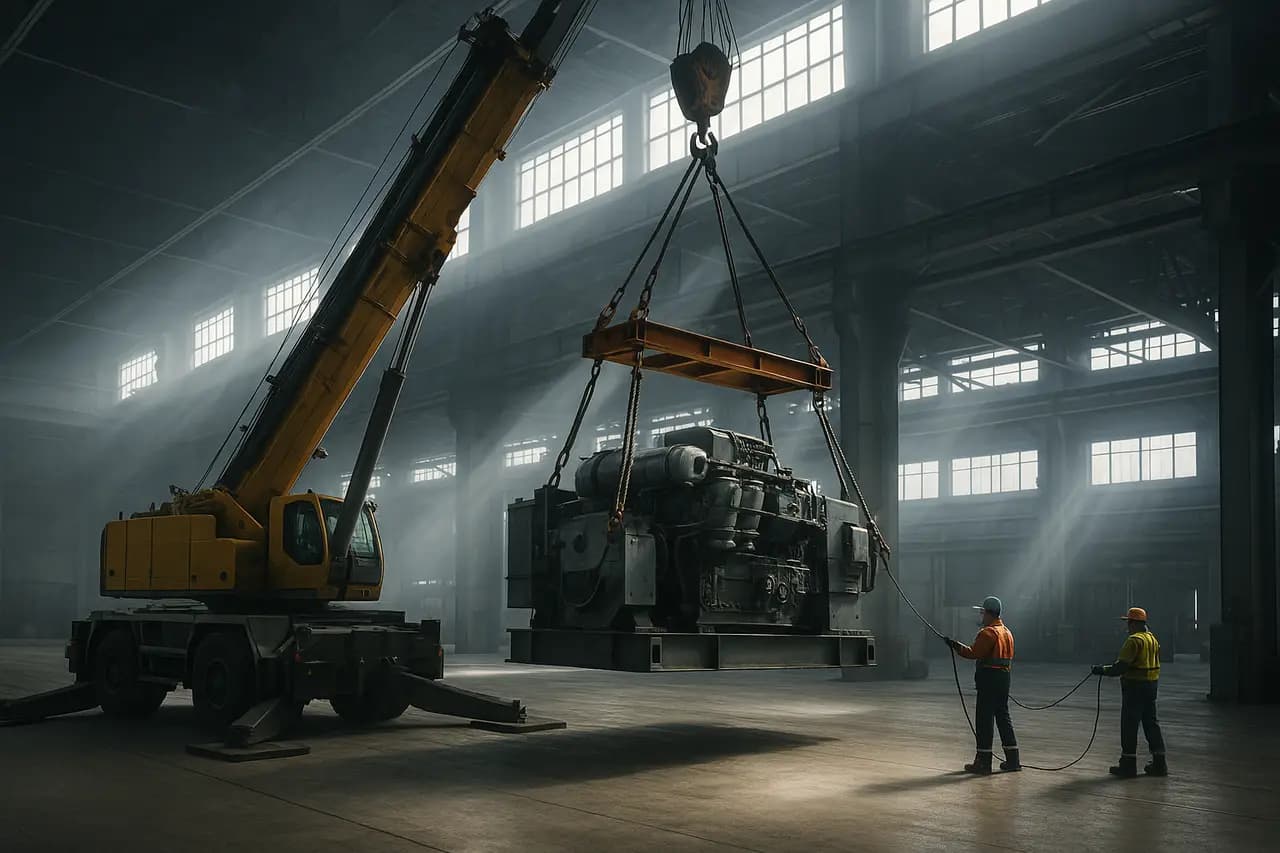 Rigging & Lift Plans for Safe Heavy Machinery Relocation