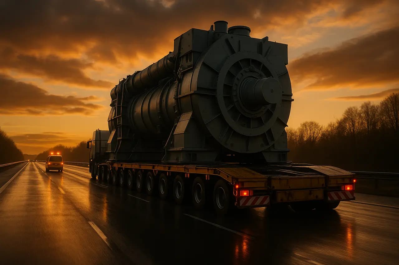 Schwertransport-Genehmigungen in Europa: Fristen & Routen