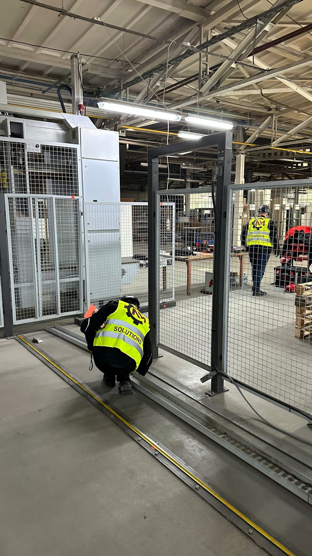 Industrial Press Relocation in a Furniture Factory — 6