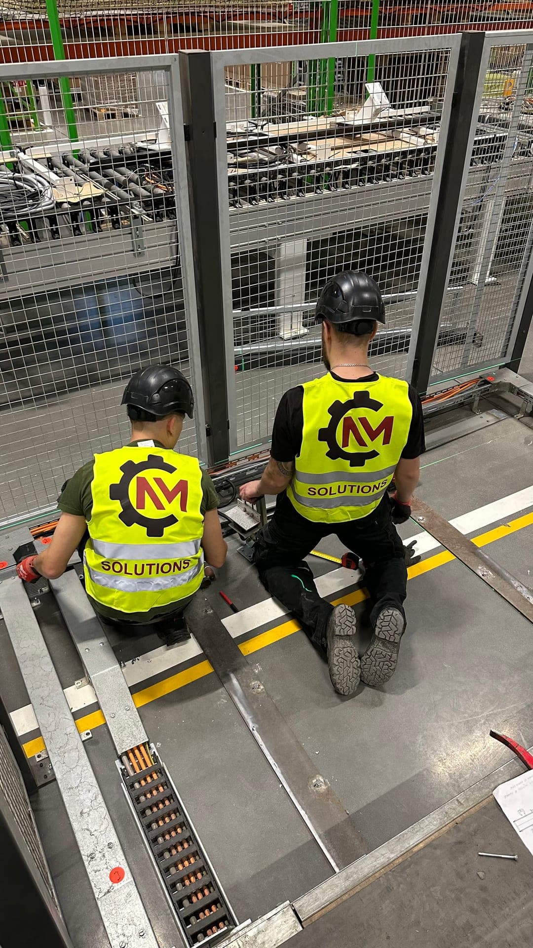 Industrial Press Relocation in a Furniture Factory — 5