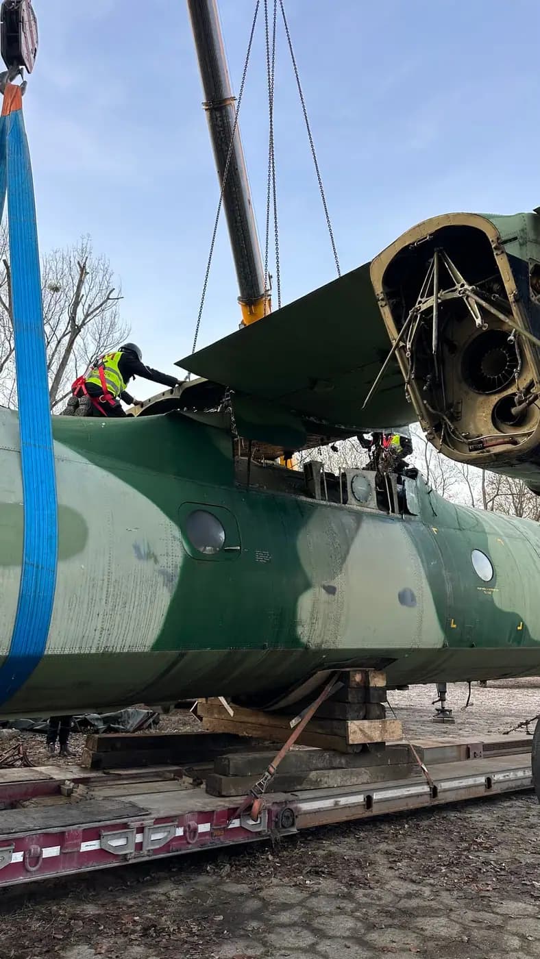 Relocating a 15-Tonne AN-26 Museum Aircraft Across Warsaw — 2