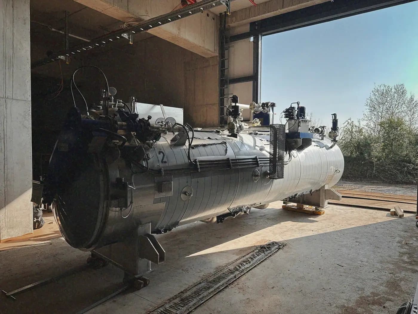 Lift-In & Installation of Five Sterilization Autoclaves — 6