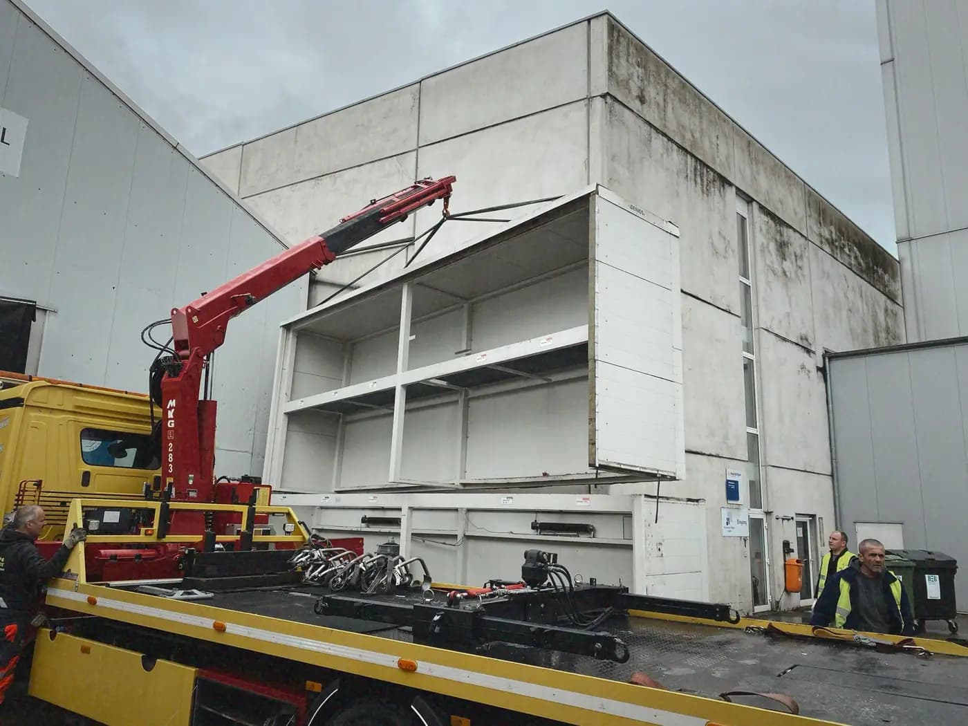 Turnkey Relocation of a Two-Section Chemical Cold Store — 5