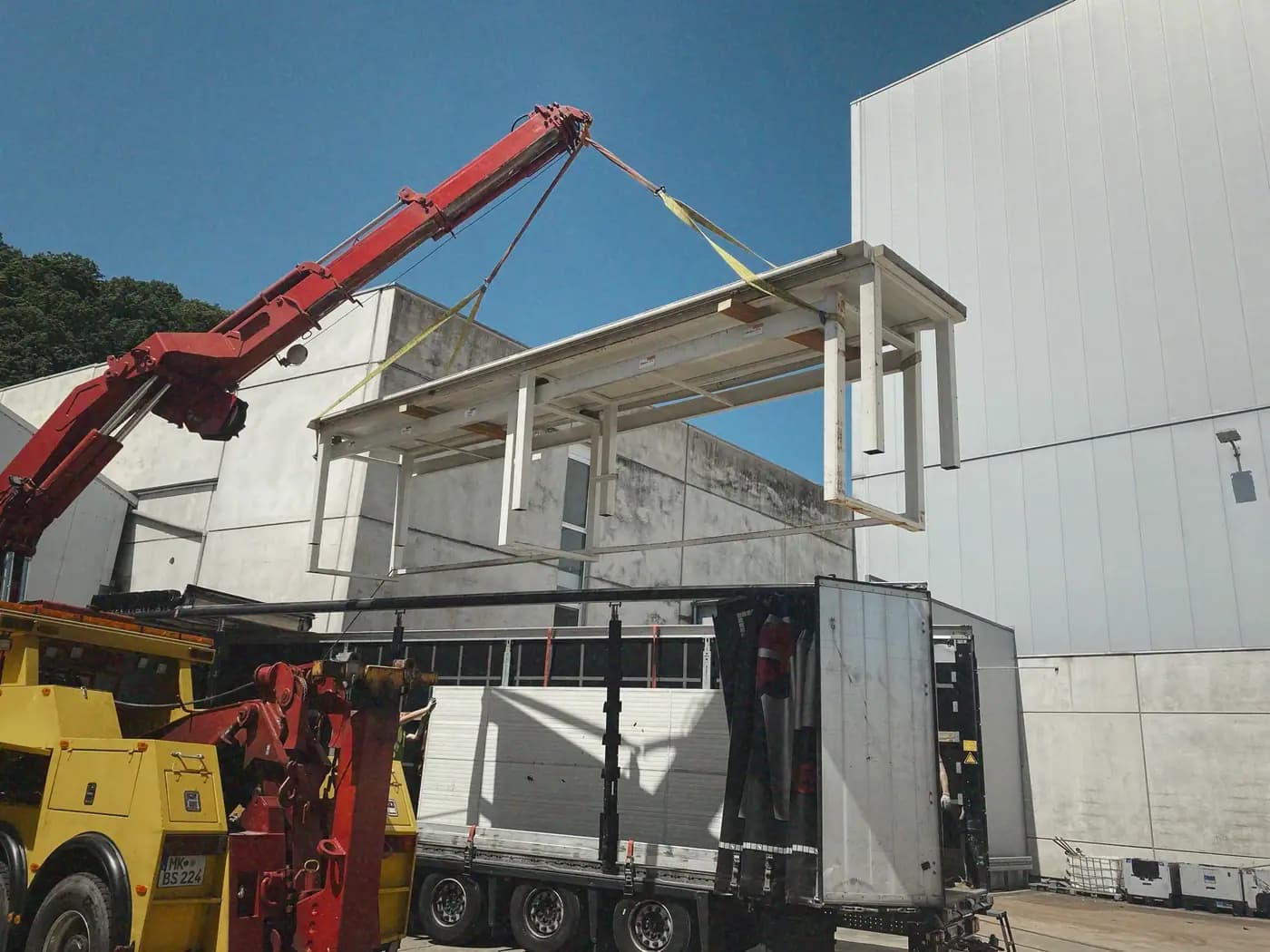 Turnkey Relocation of a Two-Section Chemical Cold Store — 6
