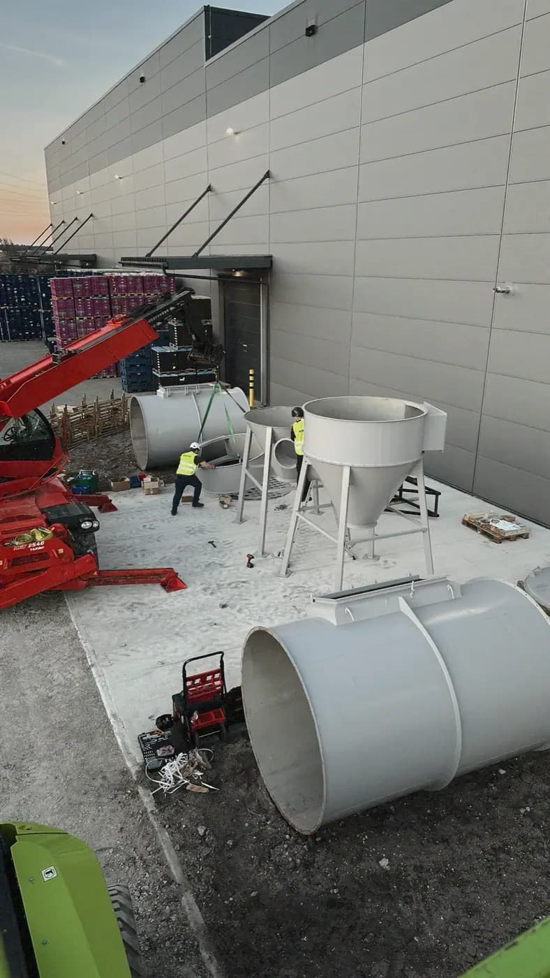 From-Scratch Assembly & Commissioning of an Outdoor Dedusting System — 3