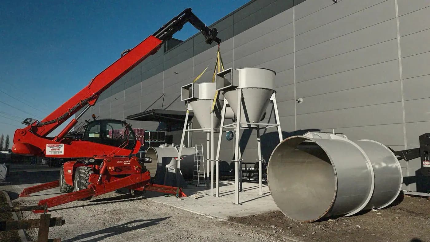From-Scratch Assembly & Commissioning of an Outdoor Dedusting System — 4