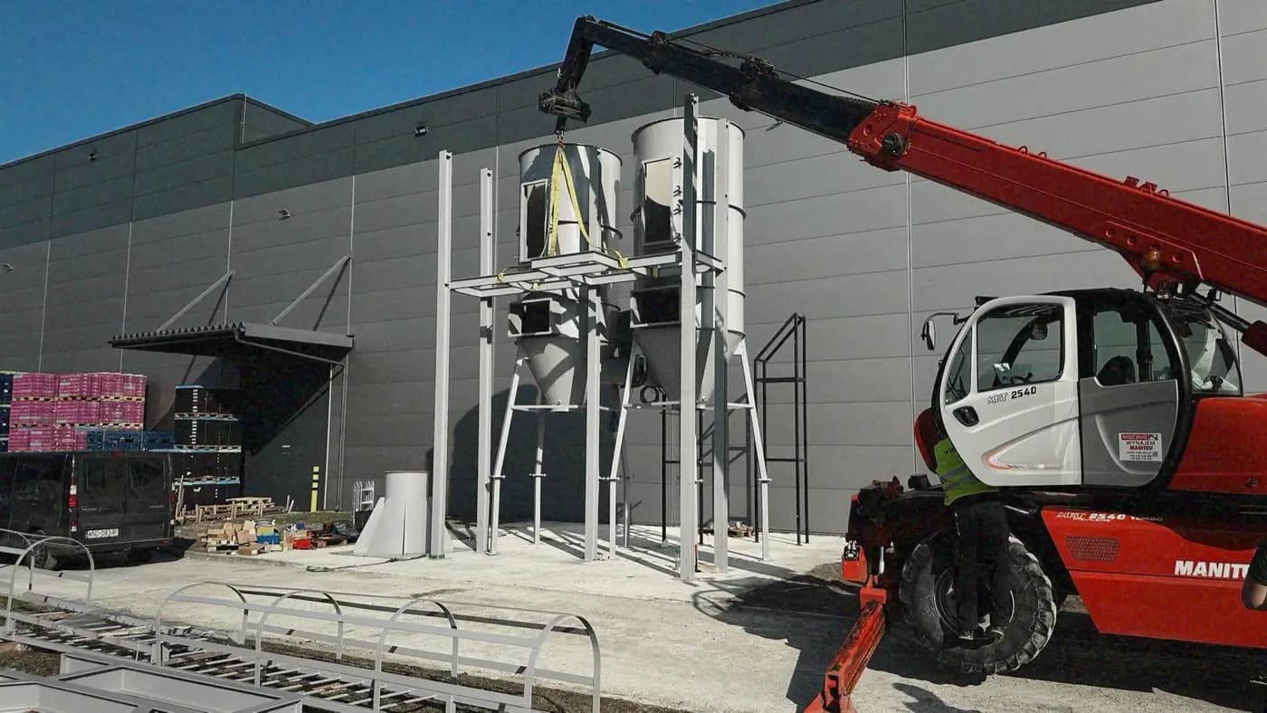 From-Scratch Assembly & Commissioning of an Outdoor Dedusting System — 6