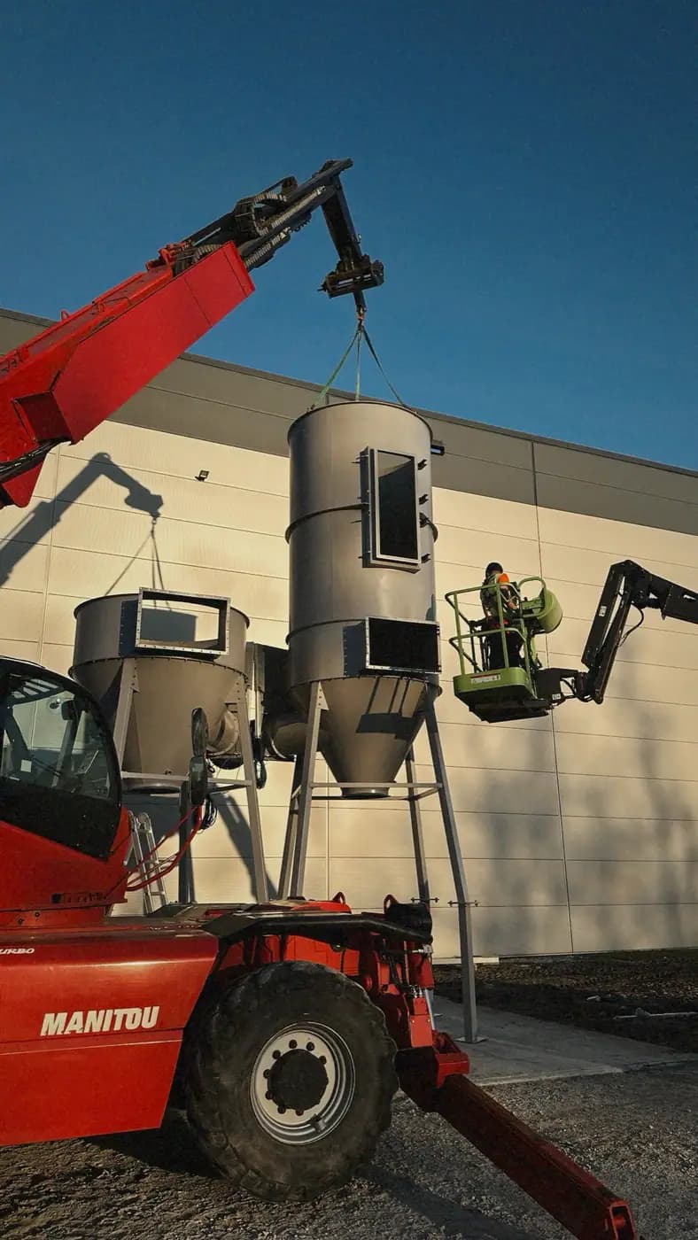 From-Scratch Assembly & Commissioning of an Outdoor Dedusting System — 10